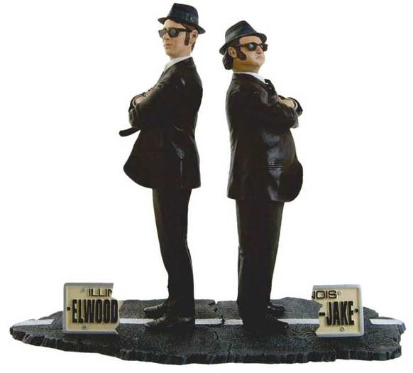 Blues Brothers Figure Set Elwood Jake Figures Oscar Winning Sculptor 